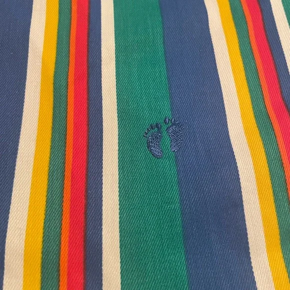 NWT Vintage Hang Ten Wrap Around Skirt  100% Cotton Made in the USA Size L - Picture 7 of 14